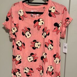Disney Minnie Mouse Pink Short Sleeve Tee
